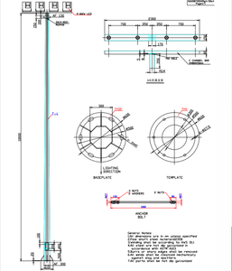 <span class=keywords><strong>Kit</strong></span> de Iluminación Solar para Campos de Fútbol, Poste de 20m/25m con 6 LED de <span class=keywords><strong>1000W</strong></span> y 3 Años de Garantía - Product Image 6