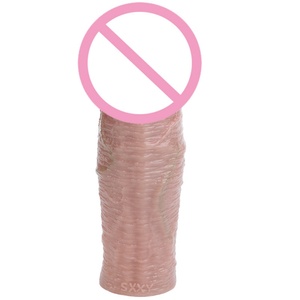 Nueva Funda para Pene SXXY, Extensor de Pene Realista, Anillo para Pene de Silicona, Dildo Hueco Ultra Ajustado, Juguetes Sexuales para Adultos - Product Image 3