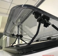Accessoires de caravane 500x500mm RV toits ouvrants Double vitrage acrylique fenêtre de toit lucarne pour camping-car camping-car
