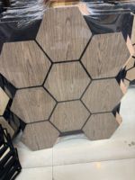 Panneau acoustique moderne en fibre de polyester Isolation insonorisée Décoration murale Panneau insonorisant en feutre pour le salon de la musique