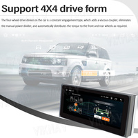 Autoradio Android 11 avec panneau AC pour Land Range Rover Vogue V8 L322 1998-2012 Car GPS Navigation Multimedia Player Head Unit