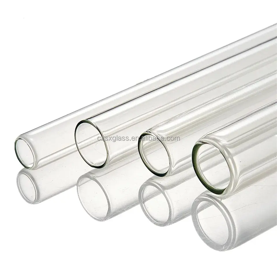 Nötr borosilikat hidrolitik direnç USP tip I farklı boyutları cam tüpler fiyat 5.0 cam tüp eczane tüp imalatı