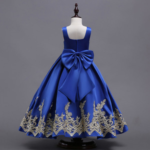<span class=keywords><strong>Vestido</strong></span> <span class=keywords><strong>de</strong></span> <span class=keywords><strong>Fiesta</strong></span> <span class=keywords><strong>de</strong></span> Princesa sin Mangas con Bordado <span class=keywords><strong>para</strong></span> Niñas <span class=keywords><strong>de</strong></span> 5 a 15 Años - Product Image 4