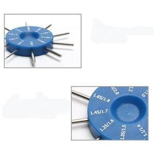 पेशेवर चश्मा मापने उपकरण ऑप्टिकल चश्मे शिकंजा छेद chok गेज प्लास्टिक उपकरण - Product Image 4