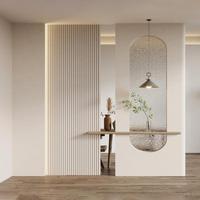 Mueble de Entrada con Acabado Brillante |   Armario Moderno para Recibidor con Espejo y Luz LED