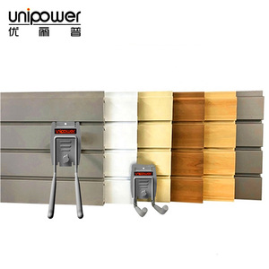 Placa Ranurada Unipower 7x17mm con Diseño a Rayas, Solución de Almacenamiento para Paneles de Pared - Product Image 2
