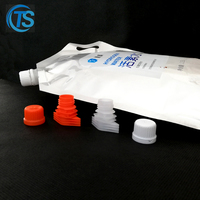 Couvercles de bouchon de bouteille en plastique PP PE fabricant d'usine et bouchon de poche de bec