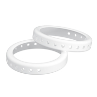 Anneau en silicone à marque privée pour broyeur, accessoire de fumage portable avec logo personnalisé