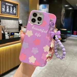 Trending Fancy Hand Strap Fundas <span class=keywords><strong>para</strong></span> teléfonos celulares <span class=keywords><strong>para</strong></span> <span class=keywords><strong>iPhone</strong></span> 15 pro 14 13 <span class=keywords><strong>12</strong></span> Pro 11 Lanyard Phone Cover Carcasas <span class=keywords><strong>Para</strong></span> Celulares - Product Image 4