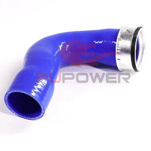 Pour VW <span class=keywords><strong>Golf</strong></span> Jetta 1.9L <span class=keywords><strong>Diesel</strong></span> SILICONE INTERCOOLER EN CAOUTCHOUC TURBO TUYAU D'ENTRÉE 1J0145838T - Product Image 4