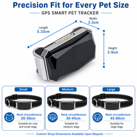 Traceur GPS pour animaux de compagnie (chiens et chats) G12P, étanche, prix usine, vente en gros, application gratuite, temps réel, sans abonnement, sans restriction de distance