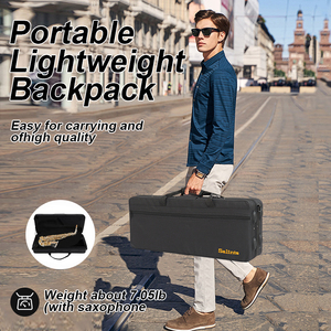 Sassofono Contralto Professionale Salinte in Ottone Nichelato, <span class=keywords><strong>Strumento</strong></span> a Fiato in Tonalità Mi♭ - Product Image 3