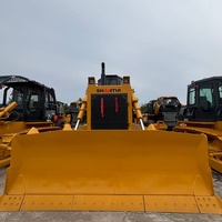 Bulldozer d'occasion SHANTUI SD22 à forte force de poussée, très demandé pour la remise en état des terres, le défrichement et la construction de carrières