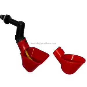 Kip Landbouwmachines Kip Drinker Rode Gevogelte Water Drinker Cup Voor Duif Vogel Kip Kwartel