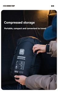 <span class=keywords><strong>Sacco</strong></span> a <span class=keywords><strong>pelo</strong></span> impermeabile termico Bolsa De Dormir Design per adulti in primavera estate zaino in spalla e campeggio - Product Image 4