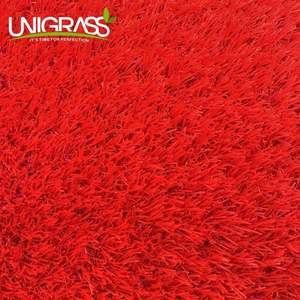 Unigrass 2023, nuevo producto, servicio personalizado para decoración de jardín, césped <span class=keywords><strong>Artificial</strong></span> de Color, césped <span class=keywords><strong>Artificial</strong></span> colorido - Product Image 4