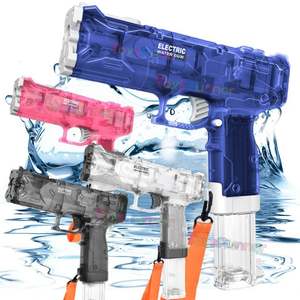 Pistola de Agua Eléctrica de Juguete con Funda, Alta Presión, Automática, Recargable por USB, Capacidad de 1000 ml, Plástico ABS, para Niños - Product Image 2