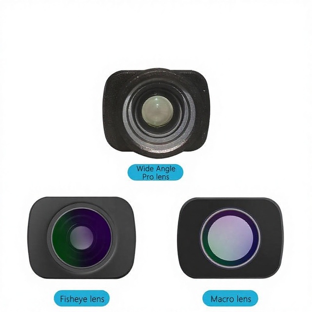 Wide Angle Pro Lens/Macro Lens/Fisheye Lens for DJI Osmo Pocket 2 1 Handheld Gimbal Camera Super Clear Photograph
