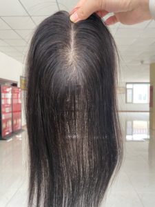 Fournisseurs de premier plan : Toupet en cheveux humains naturels de haute qualité, avec dentelle HD respirante, taille 3*5, accessoires pour la ligne des cheveux - Product Image 6