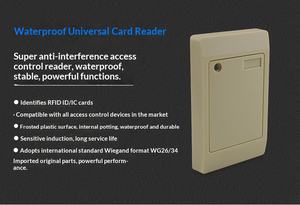 IC-Kartenleser, 26 Eingangswächter-Leseköpfe, wasserdicht, empfindlicher Kartenausgabegerät-Leser, Ausweisleser, beige ABS - Product Image 6