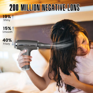 Secador <span class=keywords><strong>de</strong></span> Pelo Inalámbrico Recargable QXXZ con Boquilla Concentradora, Difusor y Secador <span class=keywords><strong>de</strong></span> 12V para Peinado - Product Image 5