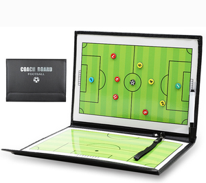 Tableau de coaching de football pliable et portable en gros, personnalisable, étanche, magnétique, avec stylo effaçable à sec - Product Image 6