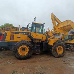Cargadora frontal Komatsu WA380 WA320 WA300 470 usada, carga nominal de 15 toneladas, motor CAT3304, potencia de 92KW, origen Japón, cargadoras usadas. - Product Image 4