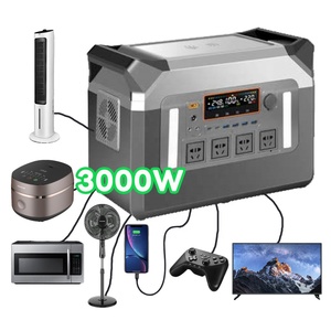 เครื่องกำเนิดไฟฟ้าพลังงานแสงอาทิตย์แบบพกพา กำลังไฟ 300W-2000W ความจุแบตเตอรี่ 216wh 512wh 1440wh 2592wh สำหรับสำรองไฟฉุกเฉิน ตั้งแคมป์ กิจกรรมกลางแจ้ง กำลังขายดี - Product Image 6