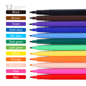 LOVEBAKERY ปากกาสี12สีสำหรับทำ<span class=keywords><strong>เค้ก</strong></span>,ปากกาหัวแปรงที่ทานได้ปากกามาร์กเกอร์ที่สามารถทานได้ - Product Image 4