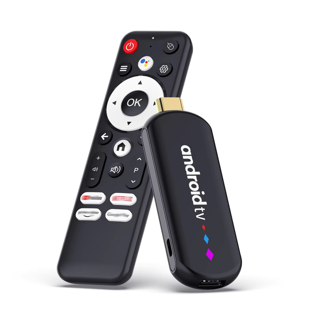 H96Max S905L3 Fire TV Stick 4K Android 14 Smart Set-Top Box Wifi6 BT Quad Core Voice Remote Control for Tv Stick Android 4k