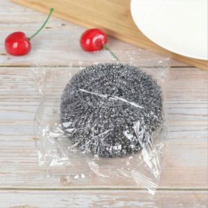Hot Sale Custom 20pcs/bag Eco-Friendly Kitchen Dishes Pot Brush Nylon Cleaning Ball with Customized Color & Size PP Material - Product Image 2