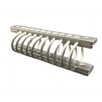 Isolateur de câble en acier inoxydable et aluminium pour compresseur de construction navale, protection contre les chocs énergétiques et les vibrations