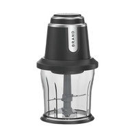 Mini hachoir à viande électrique 0,7 L, robot culinaire, broyeur de glace, 300 Watts, moteur en cuivre pur, fonctionnement à une touche, fouet à œufs et à crème