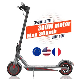 2024 Neues Design beliebte 10,5 Ah Lithium-Batterie E-Scooter mit APP Aluminiumlegierung Erwachsener Zweirad-Elektro-Scooter