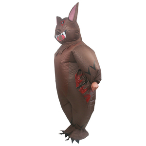 <span class=keywords><strong>Costume</strong></span> gonfiabile Unisex Full Body Bat per adulti Horror per adulti divertimento per animali Halloween costumi mascotte dinosauro - Product Image 6