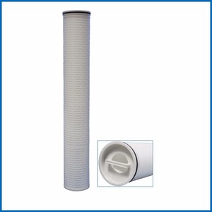Cartouche filtrante à haut débit 0.22/0.45/1/5/10 micron PP/<span class=keywords><strong>PES</strong></span>/PTFE/PVDF/Nylon/GF pour la préfiltration de l'eau - Product Image 5