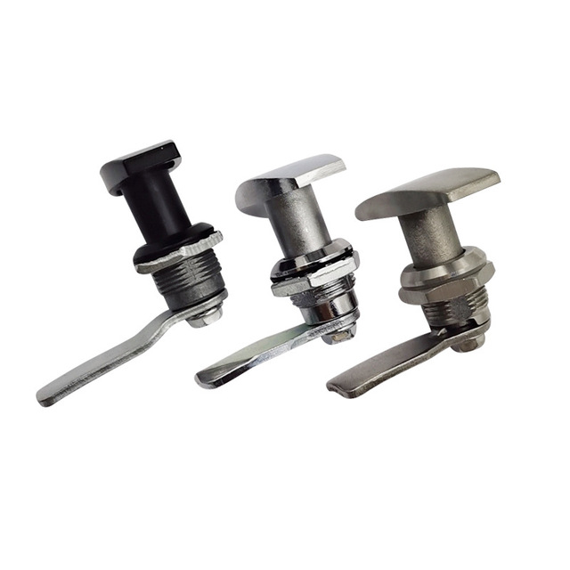 MS705-3U 304 Stainless Steel Cabinet Lock with T-Lock Rotating Handle Tongue Lock Electric Box Cylindrical Cross-Border Locks