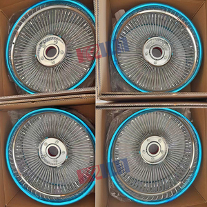 Rines de Alambre Cromados de 26 Pulgadas, Rines de Alambre Cromados con Múltiples Radios - Product Image 4