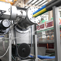 Machines d'extrusion de plastique Ligne de production de câbles à fibre optique Jwell PE Micro-conduit Bundle/Flux tube
