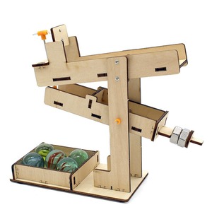 EParthub Fun track ball DIY technologie petite production invention balle balançoire manuelle assemblage matériel paquet - Product Image 4