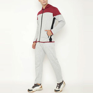 Chándal de Forro Polar de Poliéster con Logotipo Personalizado, Fabricado Profesionalmente, Chándal Informal de Alta Calidad para Hombre al por Mayor - Product Image 2