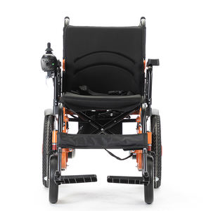 베스트 셀러 장애인 휴대용 전동 휠체어 접이식 경량 접이식 휠체어 장애인 전동 휠 의자 - Product Image 6