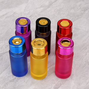 Vente flash - Nouveau design 2025 - Flacon de parfum en verre cylindrique simple et élégant de 50 ml - Product Image 1