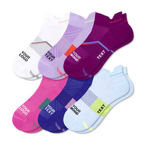 महिलाओं को सूती नरम बांस के कैजुअल मोज़ बांस फाइबर स्पोर्ट सॉक कस्टम डिजाइन टखने के लिए - Product Image 4