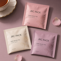 Sachet de café instantané en aluminium avec logo personnalisé, sachet de thé personnalisé, enveloppe pour sachet de café à dégoulinement, sachet de café à dégoulinement