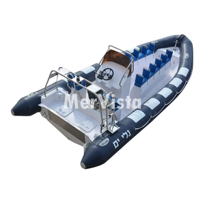 Bateaux pneumatiques de luxe de 7 m en caoutchouc Barvoy Patrol Cruising Orca en aluminium Hypalon avec moteur hors-bord - Product Image 5