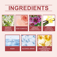 Parfum en spray pour femme 10 ml, Eau de Parfum longue durée, senteur florale sucrée guimauve, mini-parfum de voyage portable pour la poche