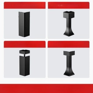 Plinthe LED moderne en aluminium, éclairage étanche pour hôtel, cuisine, chambre - Product Image 6