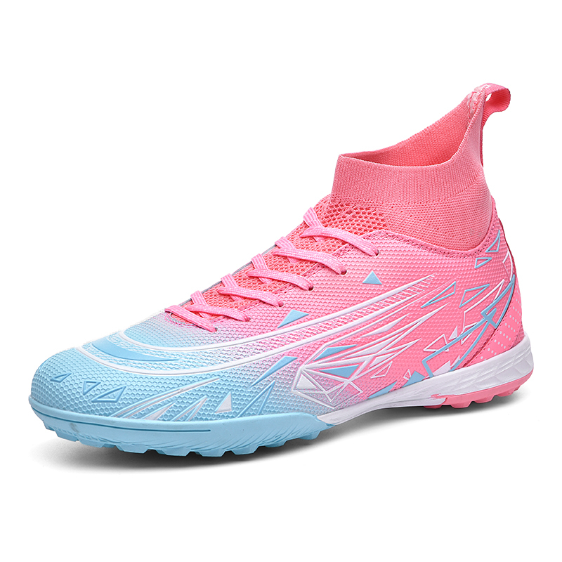 Custom High Top Professional AG TF Training Soccer Boots for  display picture 1