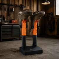 Séchoir à bottes à convection thermique silencieux, séchage rapide et doux, désodorisant, 110V/220V, 45-55°C, pour bottes de ski, de randonnée et de travail à domicile